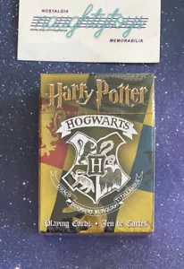 Warner Bros Harry Potter Playing Cards NEW Sealed Movie House Themed Hogwarts - Picture 1 of 4