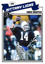 ACEO JOHN SHAFFER PENN STATE NITTANY LIONS CUSTOM HAND MADE ART CARD