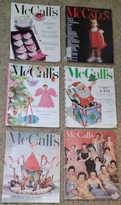 5 McCall's magazines December/Christmas issue 1949 1951 1952 1953 1961 +April 53 - Picture 1 of 13