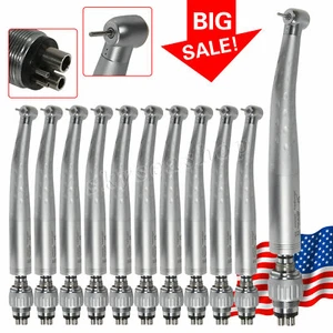 1-10 NSK Style Dental High Speed Turbine Handstück mit 4H Schnellkupplung Kupplung - Bild 1 von 7