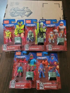 New MEGA CONSTRUX Masters of The Universe Heroes 5 Pack In Hand Amazon Exclusive - Picture 1 of 8