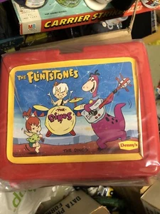 Denny's The Flintstones Lunchbox featuring Pebbles Bam Bam and Dino Nice shape - Picture 1 of 1