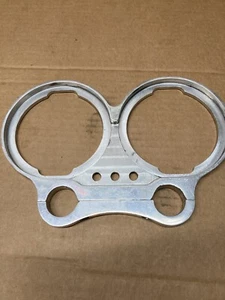 Harleey Billet Aluminum Dual Guage Bkt - Picture 1 of 3