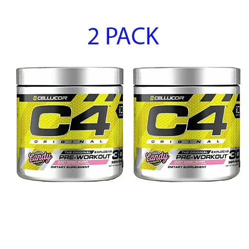 Cellucor C4 30 Porciones Pre ENTRENAMIENTO ¡¡ENVÍO GRATUITO!! **JUICY CANDY BURST** PAQUETE DE 2 Foto 1 de 1