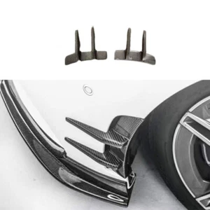 Fit For Benz A-Class 2019-2022 Dry Carbon Fiber Front Bumper Wheel Eyebrow Decor - Picture 1 of 7
