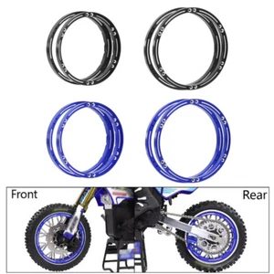 Fr LOSI 1/4 Promoto-MX Motorcycle Front Rear Wheel Reinforcement Rings Hub Frame - Bild 1 von 23