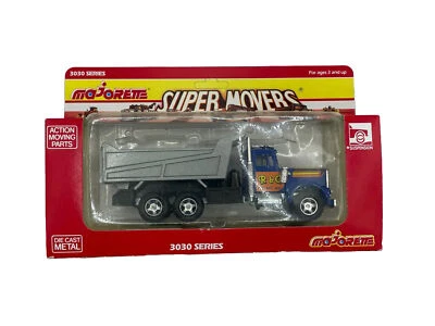 Camión de volteo Majorette Super Movers serie 3030 Kenworth EN CAJA DE FÁBRICA Foto 1 de 4