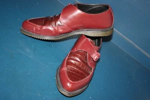 Vintage Dr Martens Ashland Monk Creepers Airwair Schuhe Gr. 12 Goth Punk Rockabilly - Bild 1 von 15