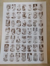 Vintage San Diego Padres 1977 Schedule Cards Uncut Sheet NRMT. Con. No creases