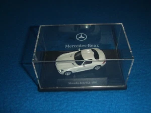 Mercedes Benz C 197 - Sls Amg Coupe 1:87 Blanco Con Vitrina De Pc Exposición - Picture 1 of 2