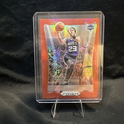 2023-24 Panini Prizm Deca Basketball Red Prizm Tre Mann 057/199 #113 - Image 1 of 2
