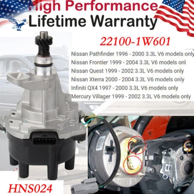Módulo distribuidor de encendido HNS024 para Frontier Pathfinder Nissan 1997-2000 3,3 L Foto 1 de 4