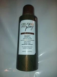 NEW Orlando Pita Play BRUNETTE Recast Tinted Oil Spray Glaze 5oz Can, Hair Shine - Picture 1 of 6