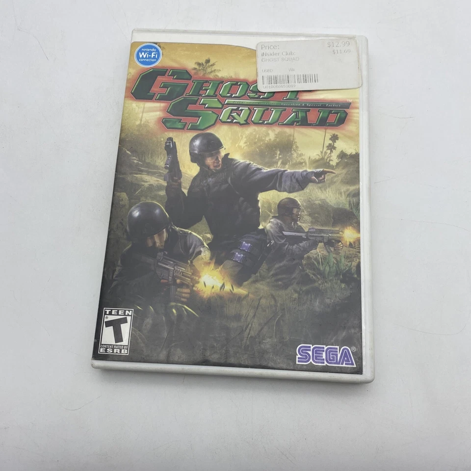 Ghost Squad (Nintendo Wii, 2007) CIB Complete - Image 1 of 4