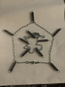 **USA MADE** Metal Spring Light Truck Snow Ice Mud Tire LT Chain Adjusters - Photo 1 sur 4