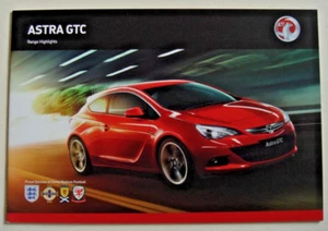 Vauxhall . Astra . GTC . Vauxhall Astra GTC . 2011 Sales Brochure - Picture 1 of 1