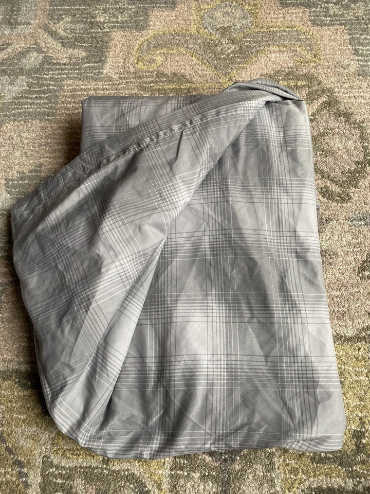 Mainstays Plaid Bed Flat Top Sheet  - Image 1 of 4