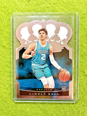 LAMELO BALL Crown Royale ROOKIE CARD HORNETS RC 2020 LaMelo Ball CROWN ROYALE rc - Image 1 of 4