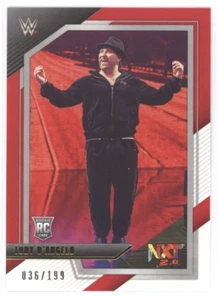 Tony D'Angelo 2022 Panini WWE NXT Base Rookie Red Parallel 36/199 RC - Bild 1 von 2