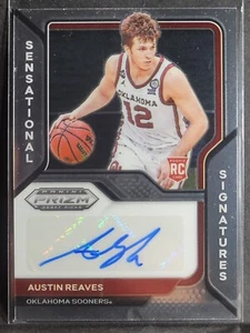 2021 Prizm RC ROOKIE AUSTIN REAVES AUTO- Oklahoma/ Lakers HOT ROOKIE AUTO - Picture 1 of 7