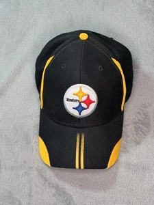 NFL Team Apparel Pittsburgh Steelers Baseball Cap Embroidered Adjustable Hat 2K - Picture 1 of 7