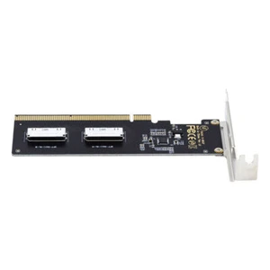 Adattatore CY PCIE PCI-Express 16x a doppio Oculink SFF-8612 SFF-8611 8x VROC - Foto 1 di 12