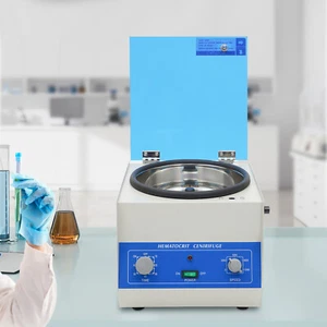 Electric Lab Benchtop Centrifuge 12000RPM Centrifuge Machine 24 Tubes x 75mm - Picture 1 of 15
