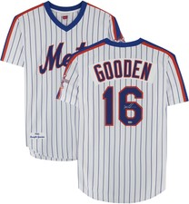 Dwight Gooden New York Mets SignedMitchell & Ness Authentic Jersey