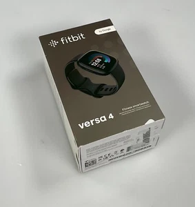 Fitbit Versa 4 Fitness Smartwatch - Black - NEW (box has been opened) - Picture 1 of 5