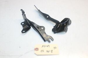 2005 MAZDA RX-8 REAR LEFT AND RIGHT TRUNK HINGES PAIR ASSEMBLY A3169