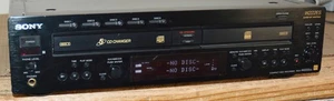 Sony RCD-W222ES CD Recorder w/5 Disk Changer ES Player - Picture 1 of 10