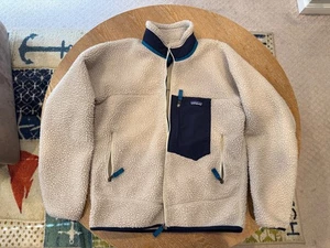 Patagonia Classic Retro X Fleece Full Zip Jacket Men’s Size Medium - Picture 1 of 5