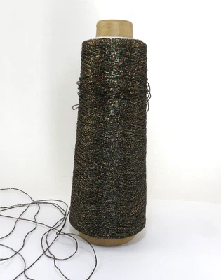 Kreinik Metallic Thread Leprechaun #5008- #8 Braid-540 Meters Cone - Image 1 of 3