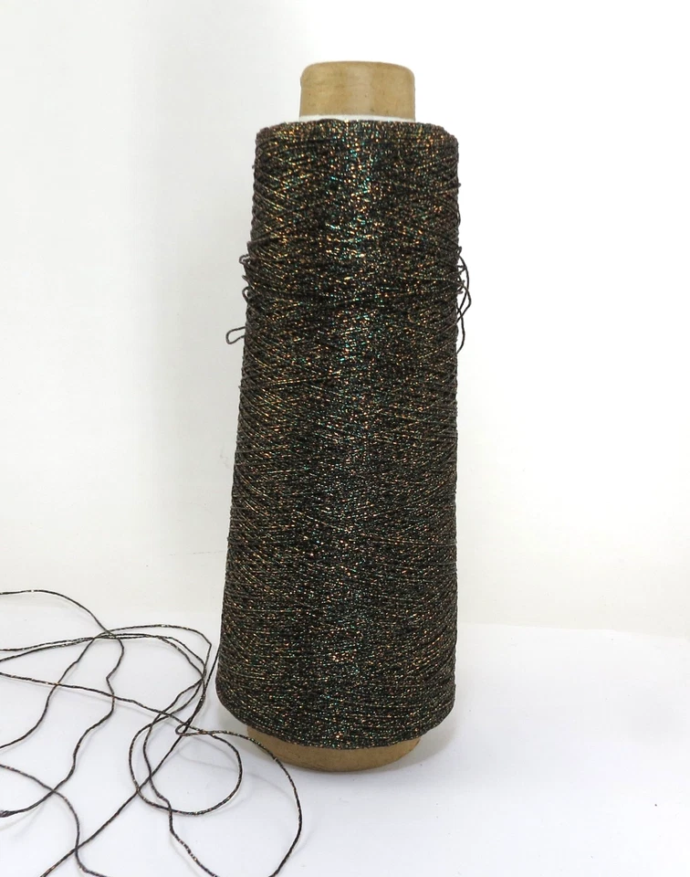 Kreinik Metallic Thread Leprechaun #5008- #8 Braid-540 Meters Cone - Image 1 of 3