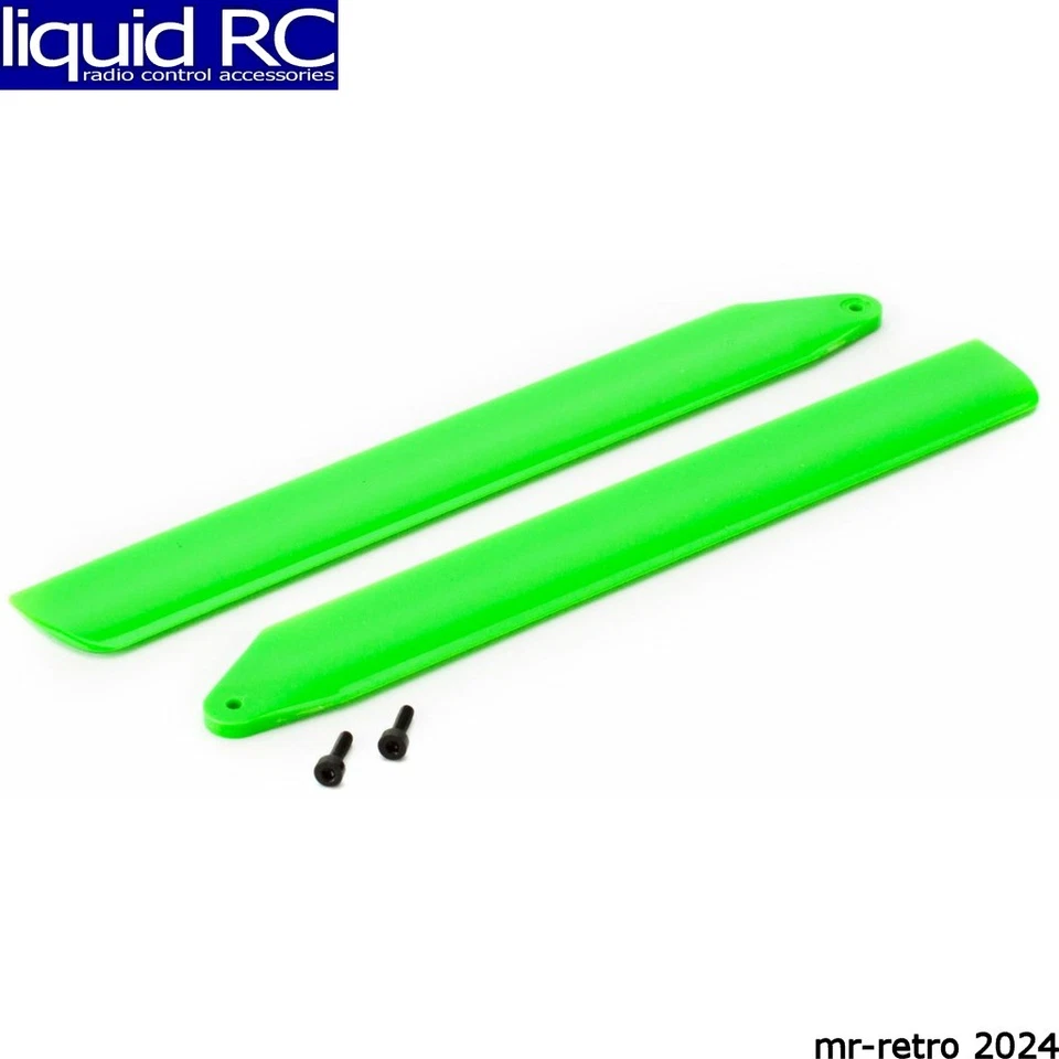 Blade Helis 3716GR Hi-Performance Main Rotor Blade Set Green: 130 X - Image 1 of 1