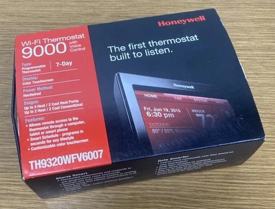 Honeywell TH9320WFV6007 Wi-Fi 9000 Voice Control 7-Day Programmable Thermostat - Image 1 of 4