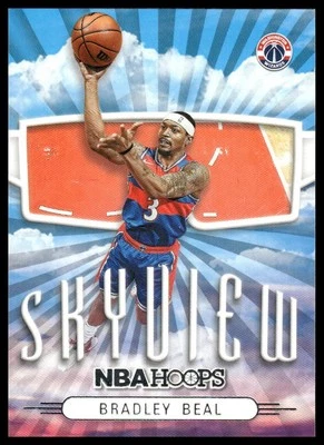 2022-23 Panini Hoops #17 Bradley Beal Skyview Insert Washington Wizards - Image 1 of 2