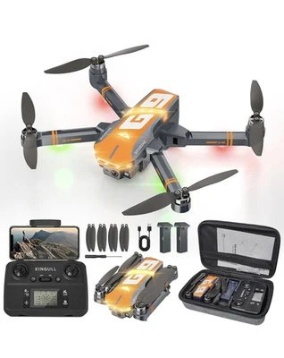 Professional G9 GPS Drone with 4k Camera Follow Me, 45-Min Flight 5G Auto Return - Image 1 of 4