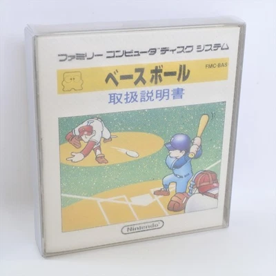 Famicom Disk BASEBALL Unused / Yellowing Nintendo 1676 dk - Image 1 of 4