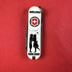 2018 Limited Edition "Alps Love" Victorinox Classic Swiss Army Knife - Picture 1 of 10
