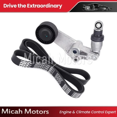 Serpentine Belt Component Kit for Toyota Corolla Matrix Celica Prizm L4 W/O AC - Image 1 of 4