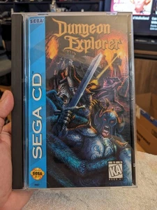 Dungeon Explorer (Sega CD) - Artwork Only - Registration Card - NO DISC LOT - Picture 1 of 14