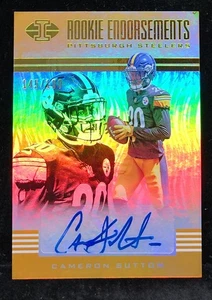 2017 Panini Illusions Rookie Endorsements #32 Cameron Sutton Auto /150 - Picture 1 of 2