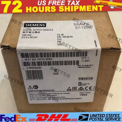 New Siemens 6ES7222-1HF32-0XB0 6ES7 222-1HF32-0XB0 S71200 Digital output SM 1222 - Image 1 of 4