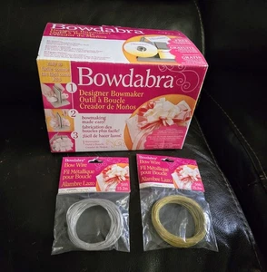Bowdabra Bogenmacher mit 2 neuen Packungen Bogen Draht Handwerk Werkzeug, Brandneu - Bild 1 von 3