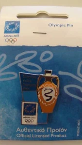 CHIOS ΧΙΟΣ - GREEK CERAMICS  ATHENS 2004 OLYMPIC PIN - Picture 1 of 1