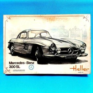Heller 1/24 Mercedes-Benz 300 SL Flügeltürer ungebaut Oldtimer Modellbausatz - Bild 1 von 11