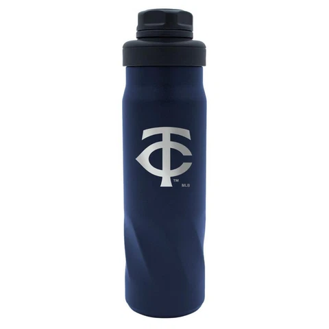 Minnesota Twins 20oz Morgan Stainless Steel Water Bottle [NEW] MLB Tumbler Mug Cover