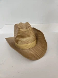 Vintage Western Buckleys Straw Cowboy Hat 6⅞ 1970s - Picture 1 of 9