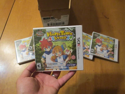 Hometown Story NINTENDO 3DS THE FAMILY OF HARVEST MOON US EDITION NEW NATSUME - Image 1 of 4